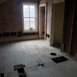 Gateway Group renovation project in Hamilton Ontario showing construction in progress on a pre-1970 home
