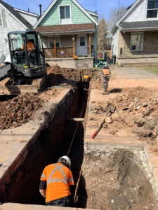 Hamilton garden suite water service upgrade ADU permit construction Gateway Group