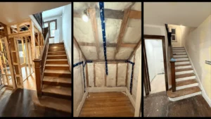 Rotted subfloor and moisture damage discovered during Hamilton bathroom gut renovation — Gateway Group 2025