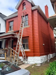 29 Myrtle Avenue home in Hamilton mid duplex conversion for McGivney Community Homes by Gateway Group